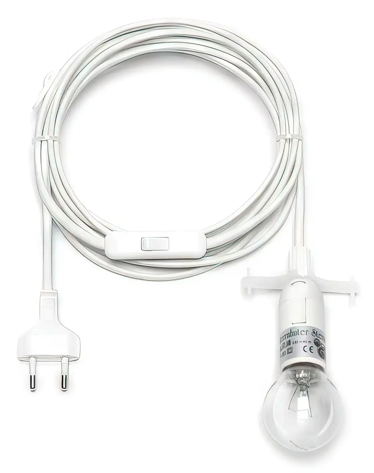 Herrnhuter Sterne 4m Anschlusskabel i4/i6/i7/i8 inkl. LED - weiß Passend für Papier-Sterne i4 i6 i7 i8